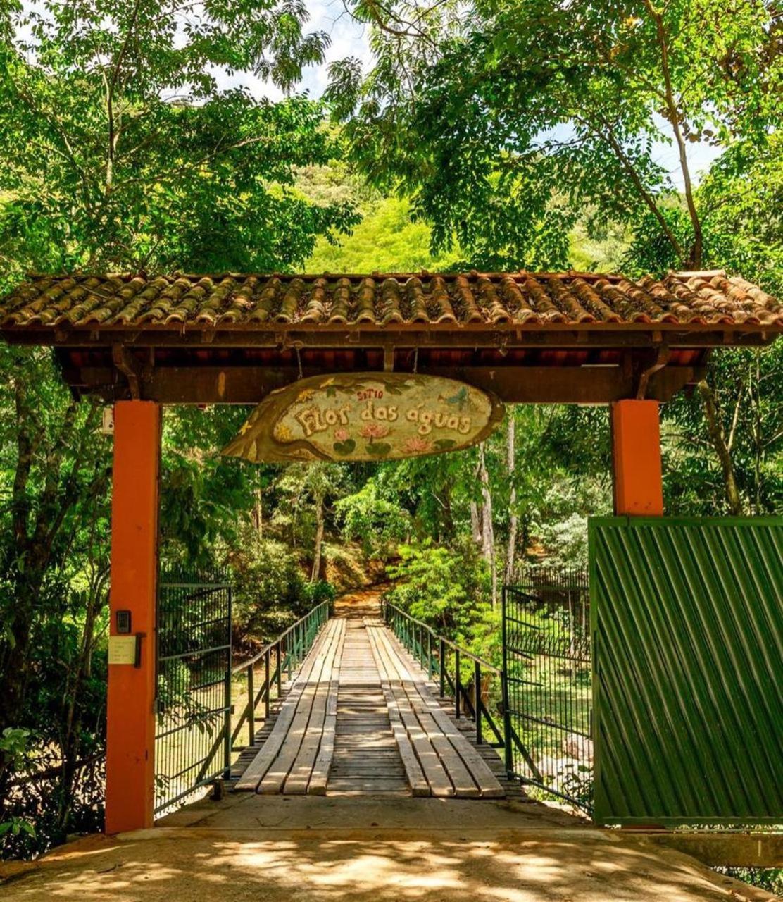 Sitio Flor das Aguas Lumiar Exterior foto